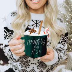 Naughty & Nice Holiday Mug