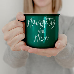 Naughty & Nice Holiday Mug