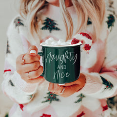 Naughty & Nice Holiday Mug