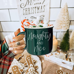 Naughty & Nice Holiday Mug