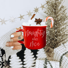 Naughty & Nice Holiday Mug