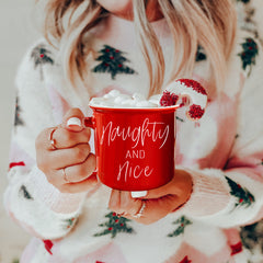 Naughty & Nice Holiday Mug