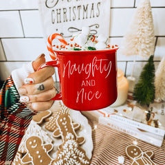 Naughty & Nice Holiday Mug