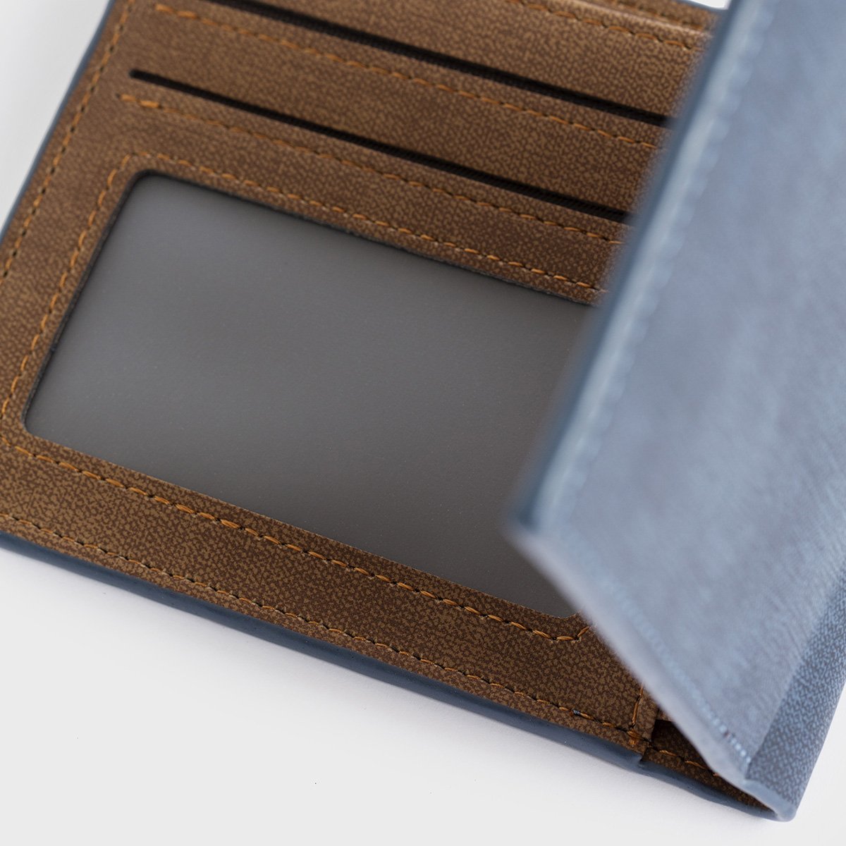 Cartera informal plegable para hombre