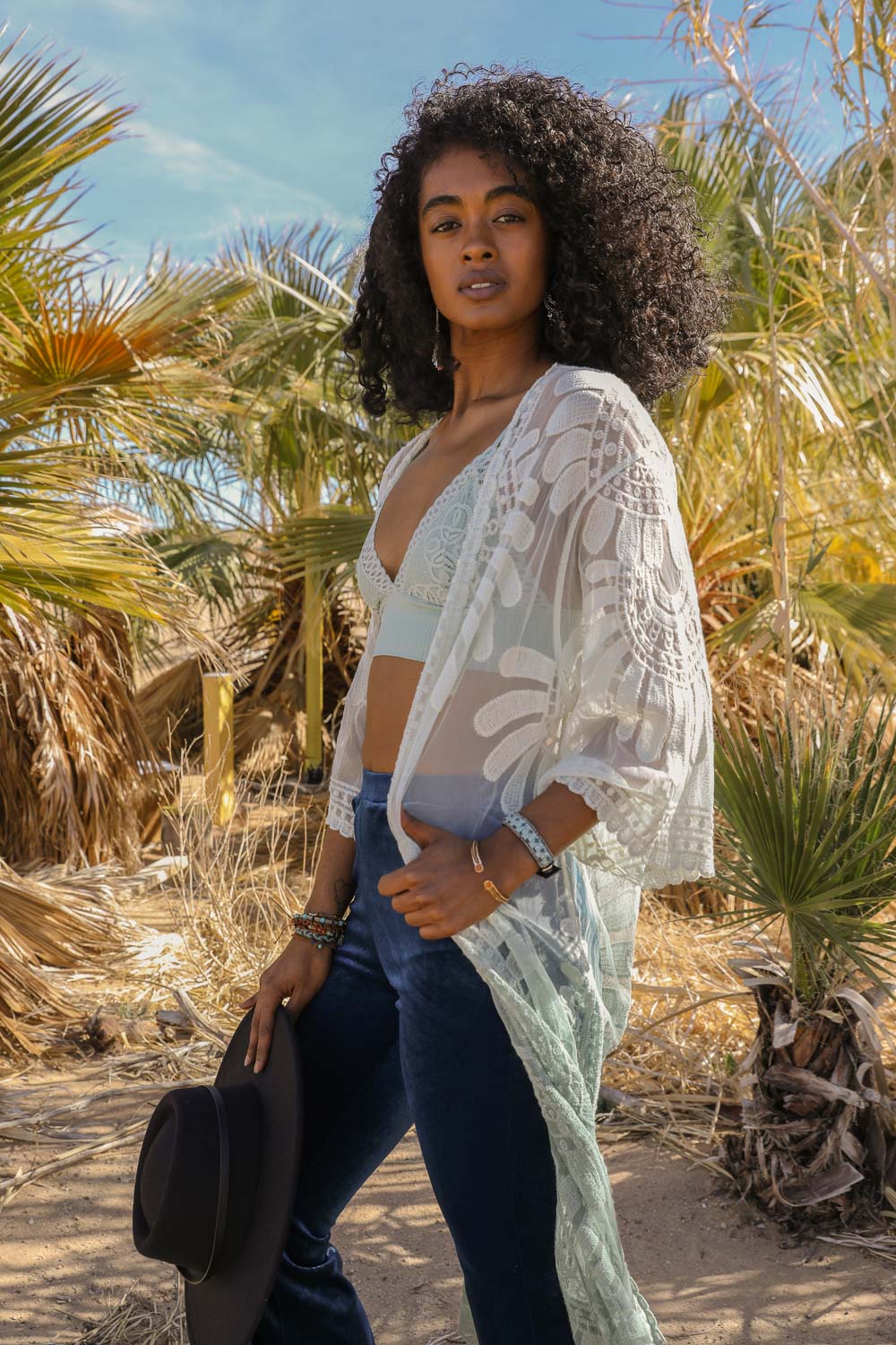 Bohemian Lace Kimono