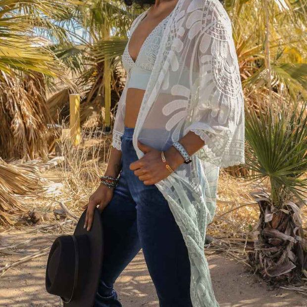 Bohemian Lace Kimono