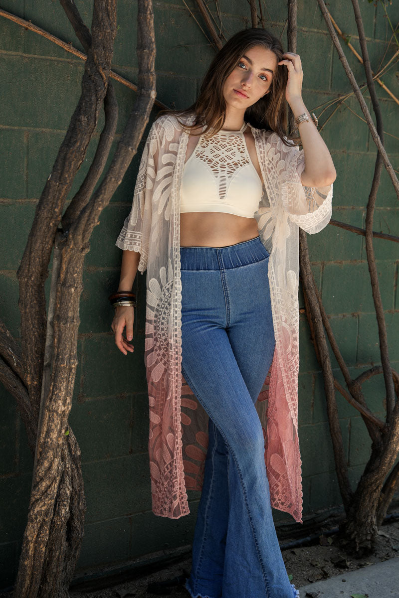 Bohemian Lace Kimono