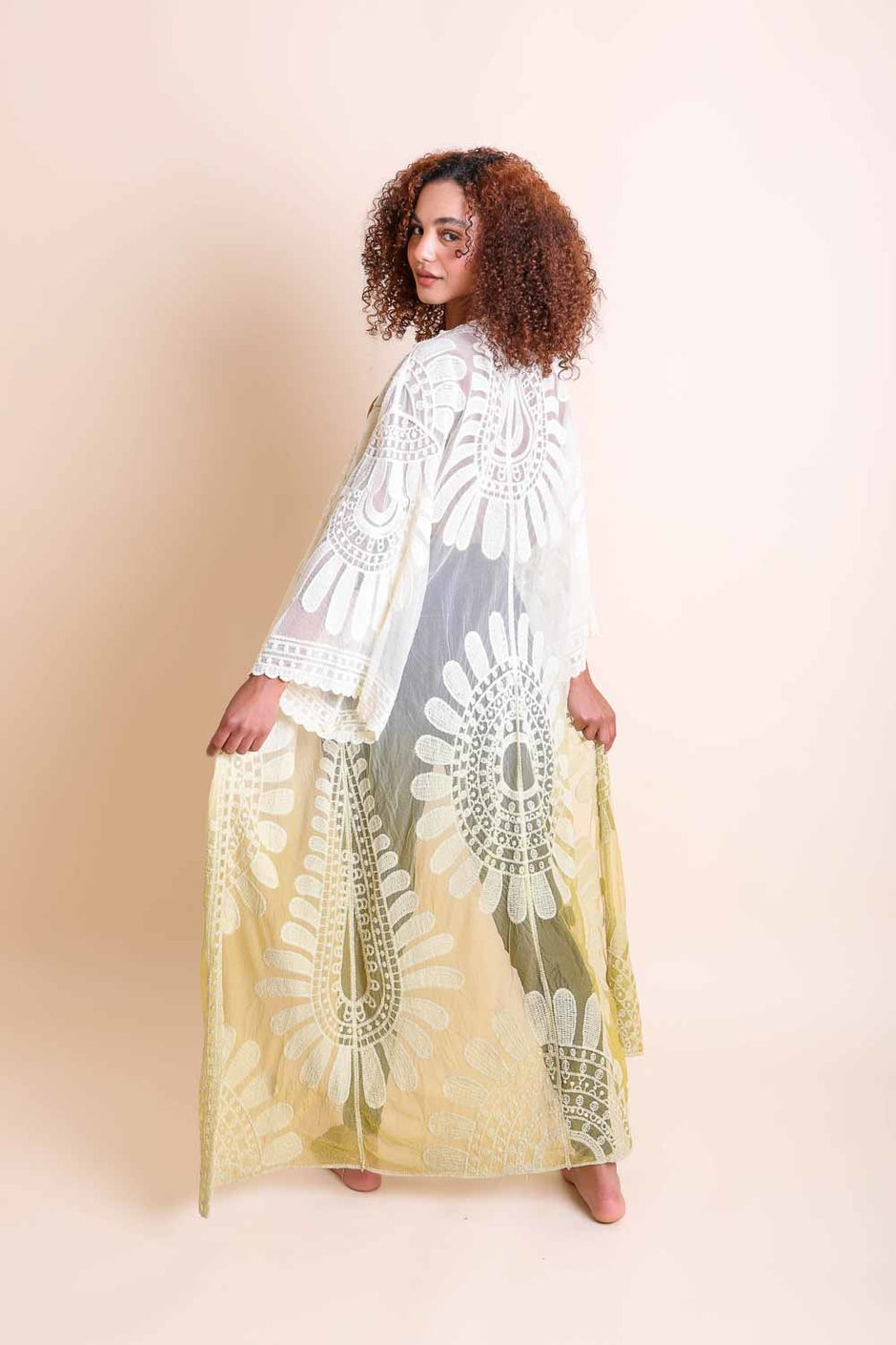 Bohemian Lace Kimono