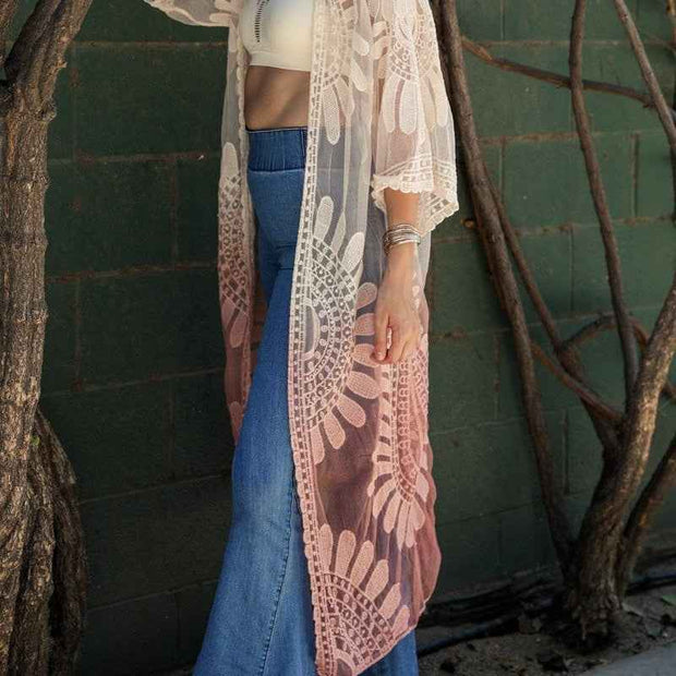 Bohemian Lace Kimono