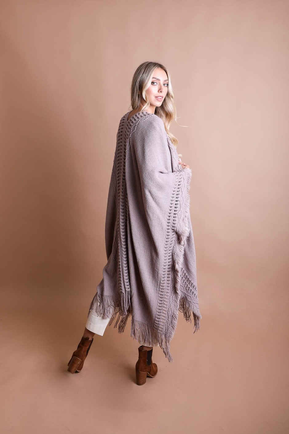 Open-Front Ruana