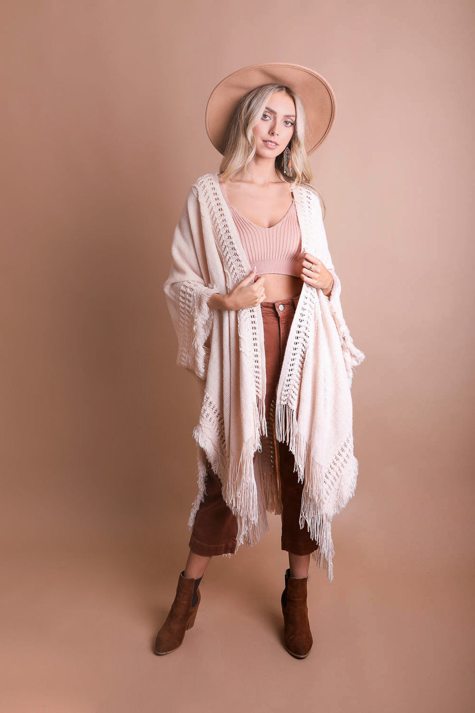 Open-Front Ruana