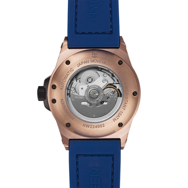 Otto Blue Rose Gold Men's Watch