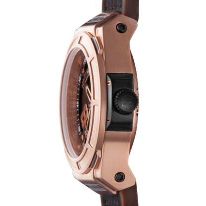 Otto Brown Rose Gold Men's Watch