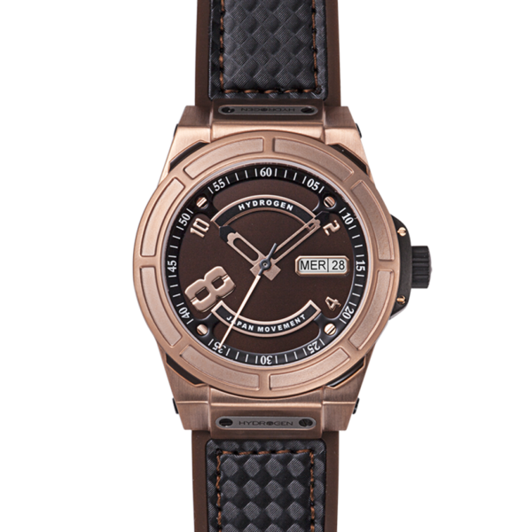 Brown Rose Gold Watch