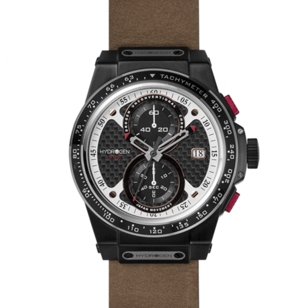 Hydrogen Chrono Watch with Tachymeter and Sub-Dials