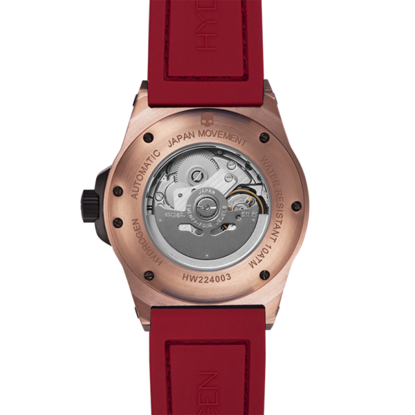 Otto Red Rose Gold Men's Watch