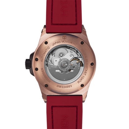 Otto Red Rose Gold Men's Watch