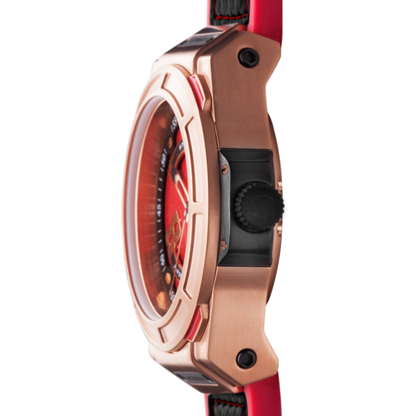 Otto Red Rose Gold Men's Watch