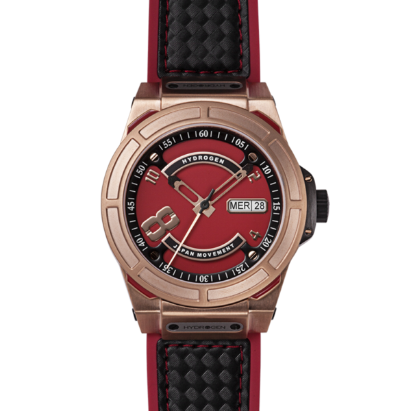 Otto Red Rose Gold Men's Watch