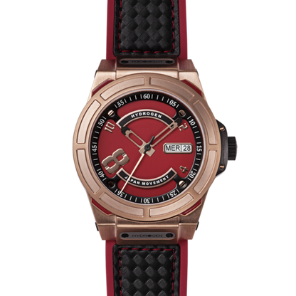 Otto Red Rose Gold Men's Watch