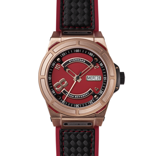 Otto Red Rose Gold Men's Watch