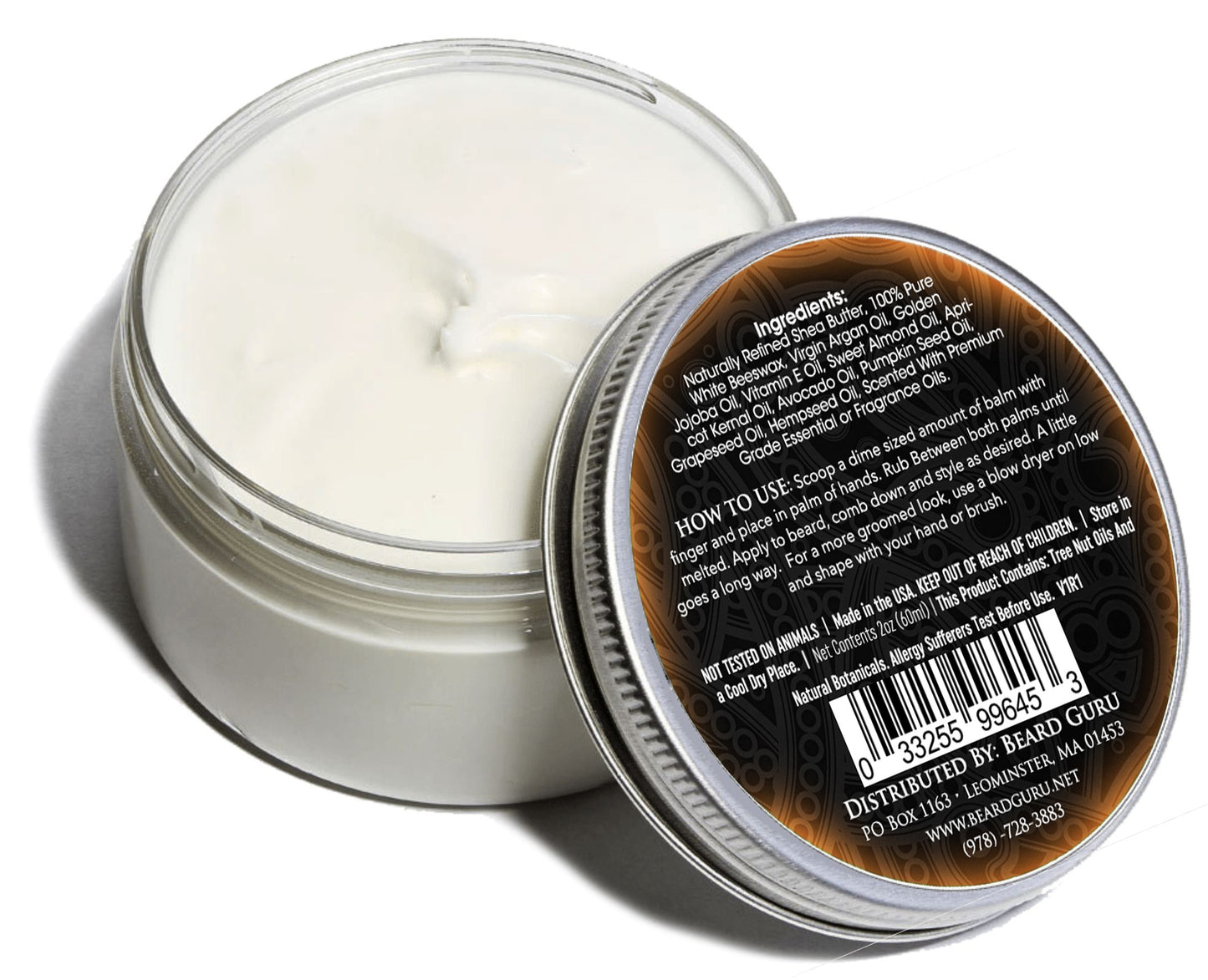 Baumes à barbe Beard Guru Premium Rebel 2 oz.