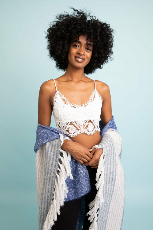 Overlay Crochet Bralette