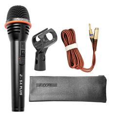 5Core XLR Microphone Dynamic Mic Karaoke Singing Studio Mics Handheld