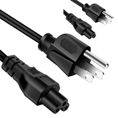 5Core AC Power Cord 6Ft 2 Prong US Male to Female Extension Adapter