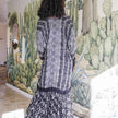 Women Printed Long Kimono Cardigan Sheer Cover Up