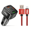 Chargeur d'alimentation noir 