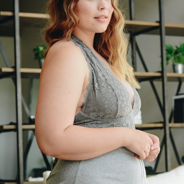 Bralette dos nu grande taille 