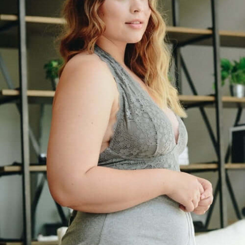 Bralette dos nu grande taille 