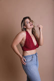 Plus Size Halter Bralette