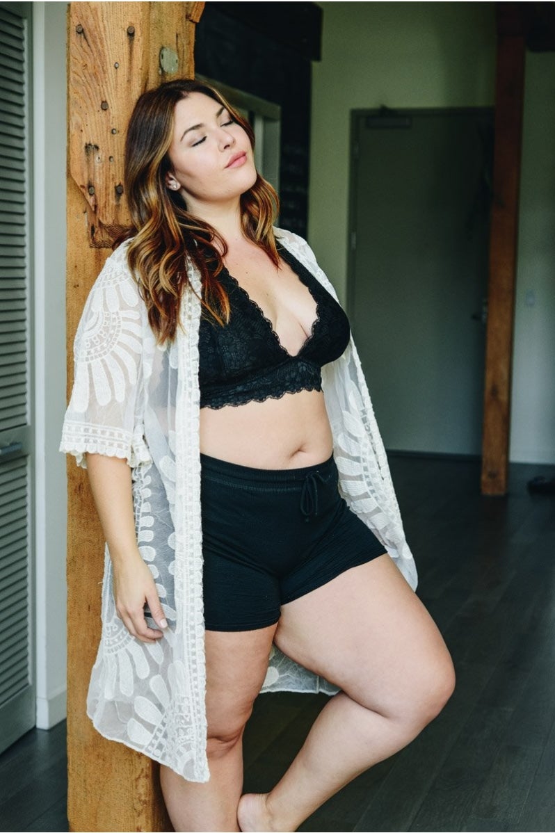 Plus Size Halter Bralette