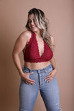 Plus Size Halter Bralette