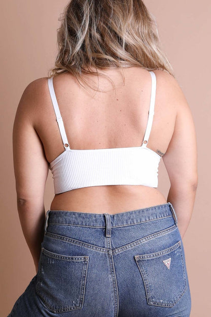 Plus Sized Lace Bralettes.