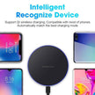 30W Fast Wireless Charger – Universal Qi Charging Pad for iPhone & Android