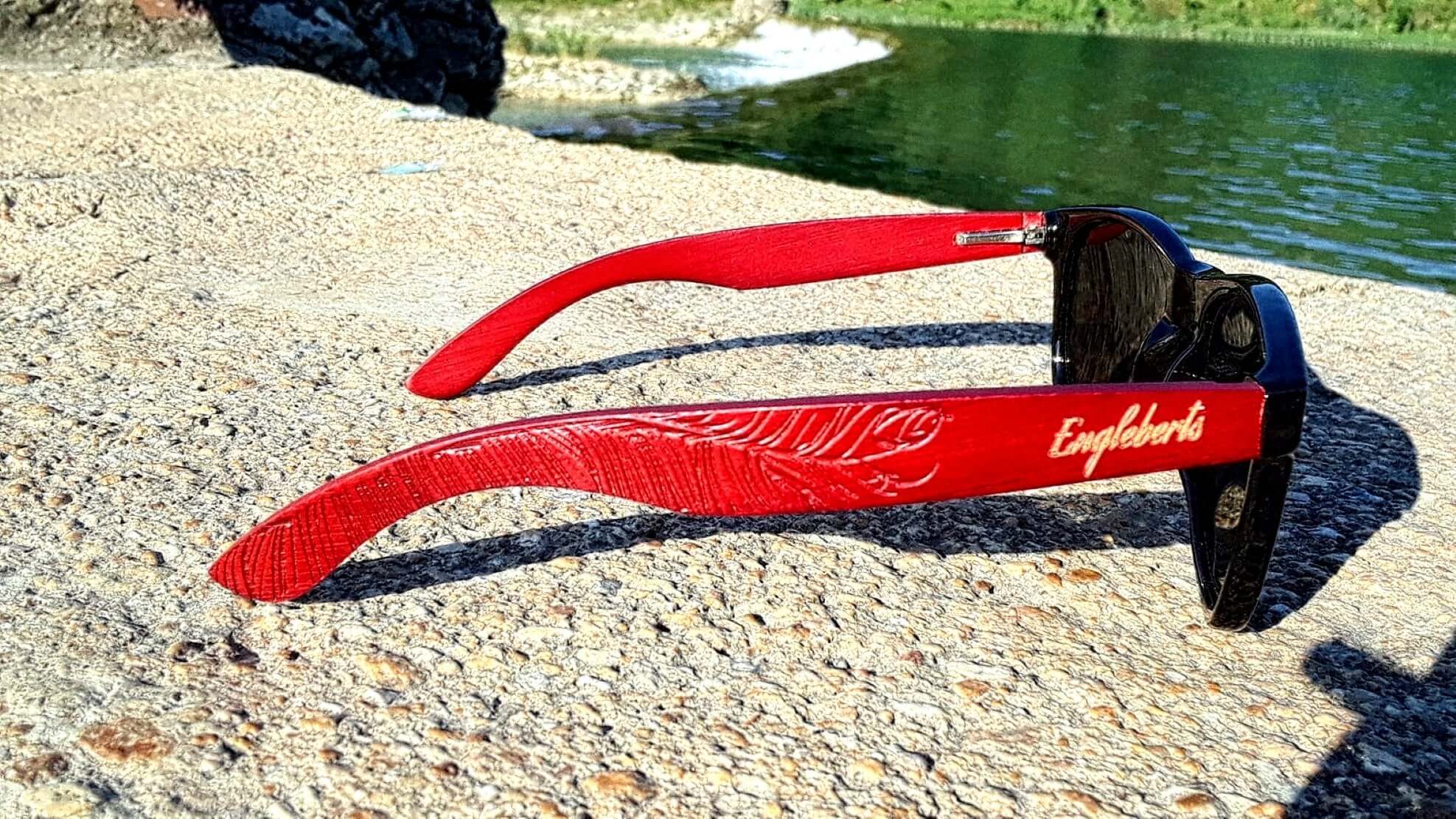 Gafas de sol de palisandro 