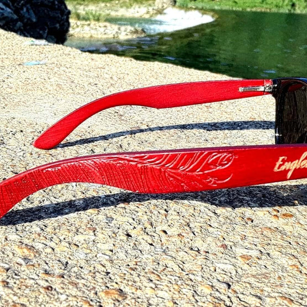 Gafas de sol de palisandro 