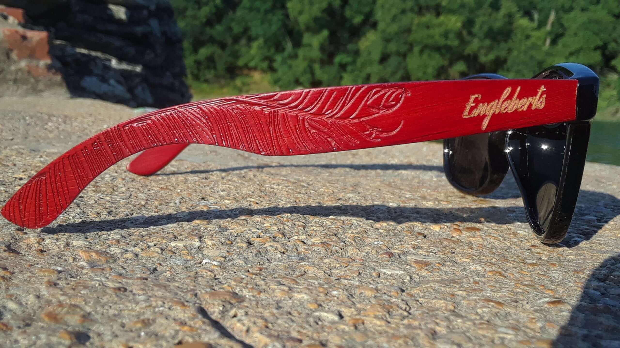 Gafas de sol de palisandro 