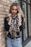 Reversible Leopard Scarf