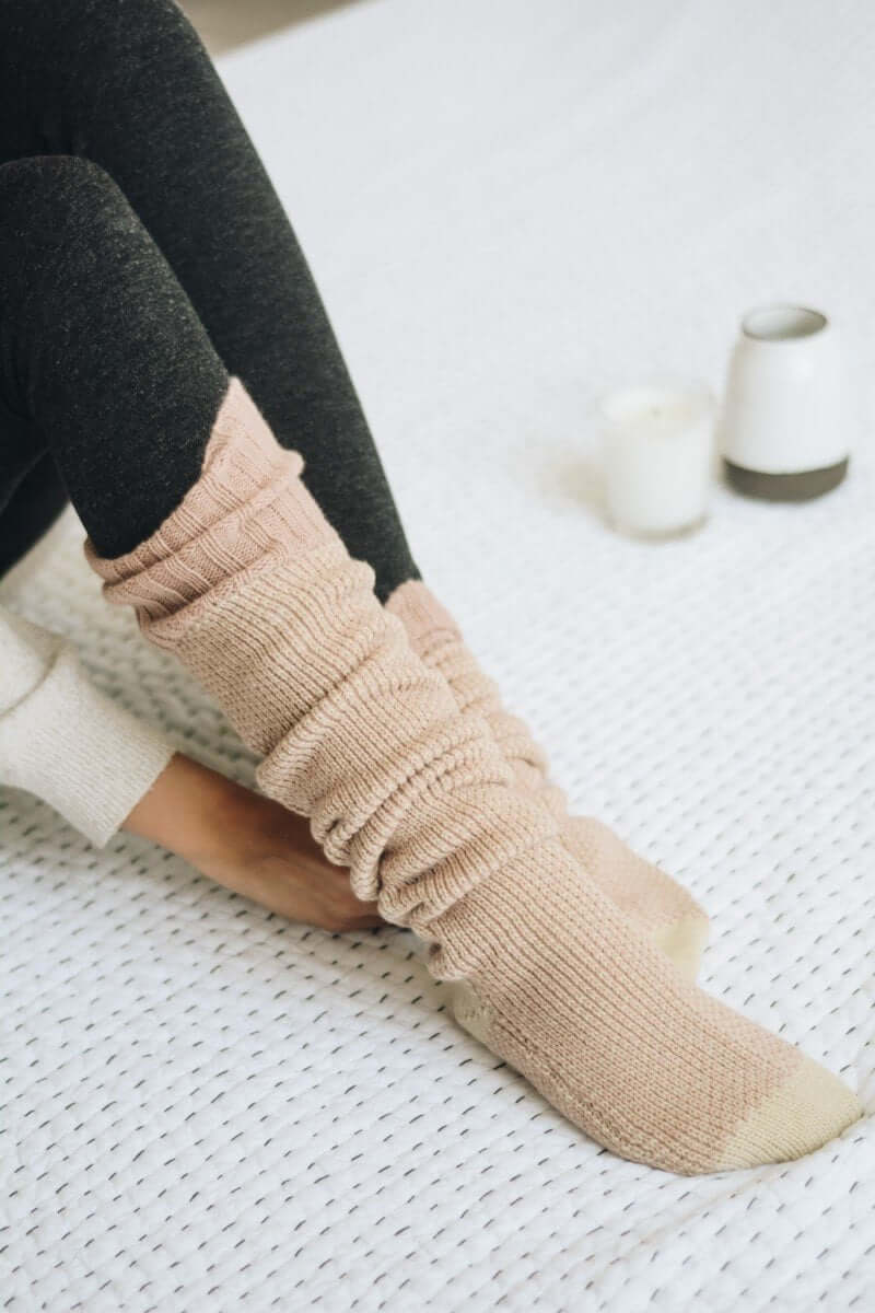Ribbed Lounge Socks