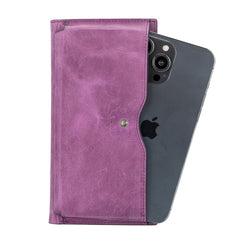 Portefeuille en cuir pour femme Riverton avec compartiment pour téléphone portable