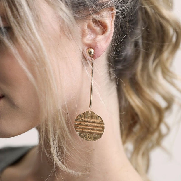 Pendientes de moneda romana