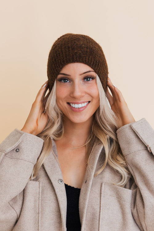 Rugged Knit Beanie