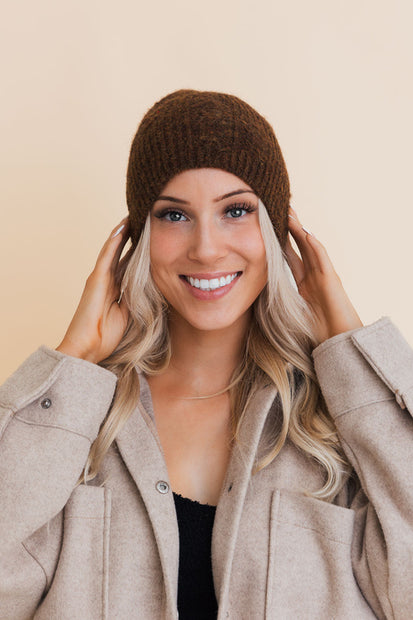 Rugged Knit Beanie
