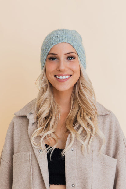 Rugged Knit Beanie