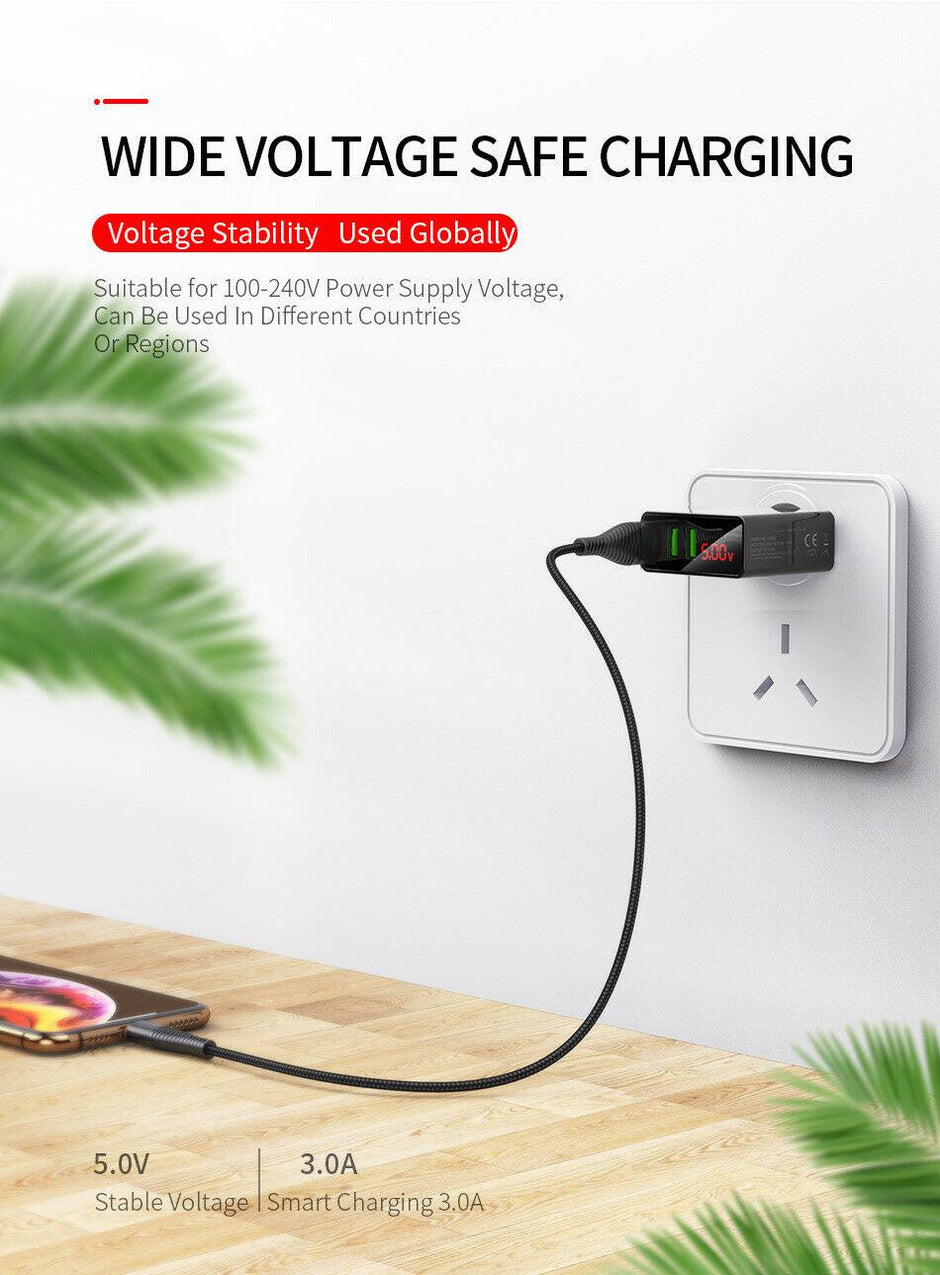 Chargeur rapide LED