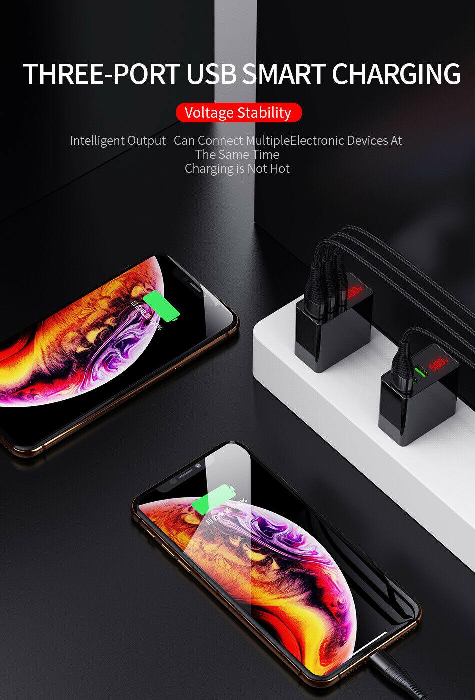 Chargeur rapide LED